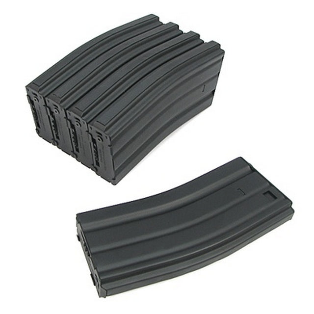 Full Metal Mag Box Five pcs. Kit M4-M16 by King Arms